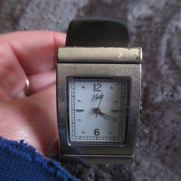 Vintage J Jill Womens Rectangular Cuff Watch - Picture 3 of 8